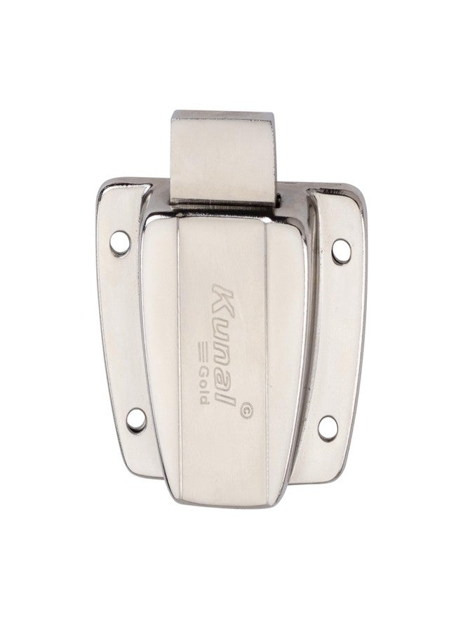 Kunal قفل كونال للأثاث | قفل خزانة متعدد الاستخدامات | مفتاحان | للخزائن والأدراج والدواليب والأثاث الخشبي | لون فضي | مناسب للألواح حتى سمك 25 مم | ضمان 6 أشهر - Image 3